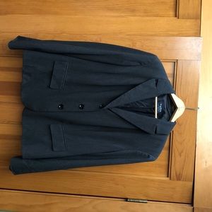 Evan-Picone jacket blazer suit gray 18W